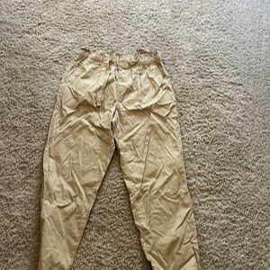 Loft paper bag waist pants